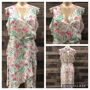 A new day floral dress XL NWOT